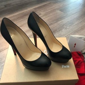 Christian Louboutin Blanca black 38 (us 8)